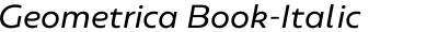 Geometrica Book-Italic